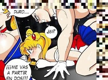 Vegueta engaña a Bulma y folla con Serena ep.1 - Sailor moon