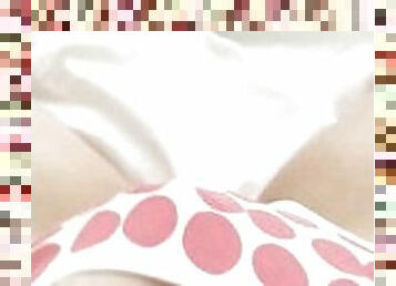 asiatique, masturbation, orgasme, chatte-pussy, giclée, amateur, ados, culotte, ejaculation, solo