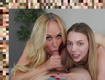 Brandi Love & Lily Larimar - I Left My Stepson Unsupervised - Brandi love