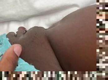 Ebony college student getting fked in dorm