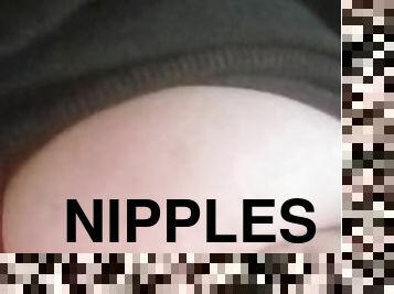 Bbw teases nipples