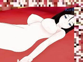 tetas-grandes, orgasmo, babes, chorro-de-corrida, corrida-interna, dormitorio, anime, hentai, mona, 3d