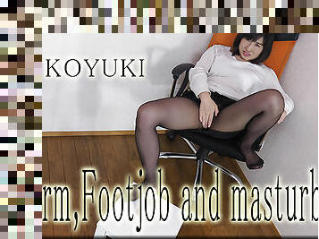 Sperma and Footjob - Fetish Japanese Video