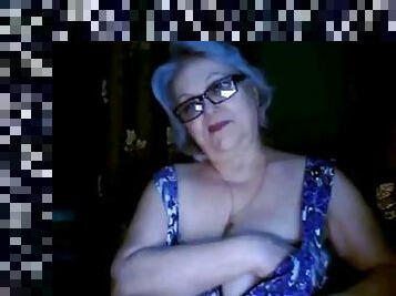 gros-nichons, russe, enseignant, amateur, granny, webcam, clignotant