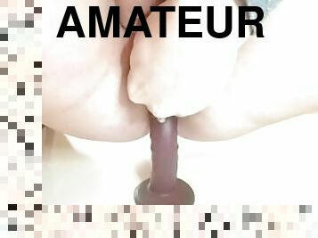mastürbasyon-masturbation, amatör, anal, oyuncak, binme, yapay-erkeklik-organı, tek-kişilik