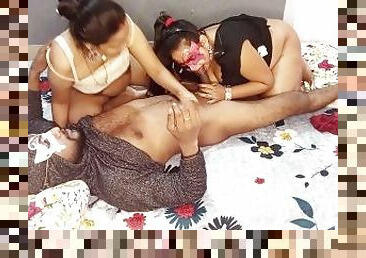 amcık-pussy, porno-yıldızı, hint, çift, üç-kişilik-grup, kız-kardeş