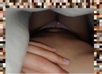 gros-nichons, masturbation, orgasme, chatte-pussy, amateur, babes, maison, seins, solo, humide