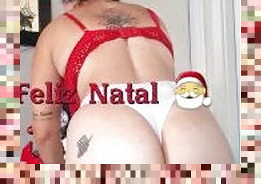 Mame Noel cosplay exibindo sua bunda gostosa