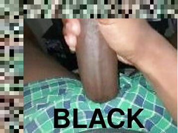 papa, énorme, masturbation, monstre, ejaculation-sur-le-corps, énorme-bite, branlette, black, sale, solo