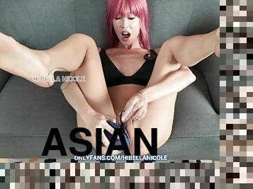 asiatique, gros-nichons, masturbation, japonais, première-fois, ejaculation, douce, gode, seins, avec-expérience