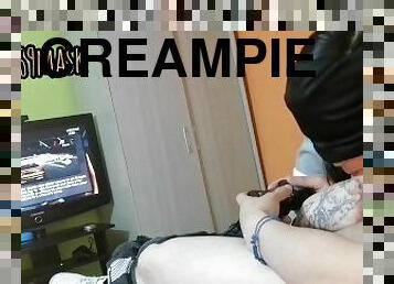 creampie, sperma, oraal, poiss-sõber