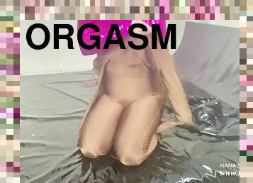 Bodysuit 5 layers and mummification wrap orgasm