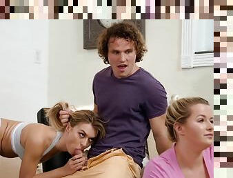 Robby Echo And Natalia Starr In Is It Possible Not To Notice A Couple Fucking Behind You?