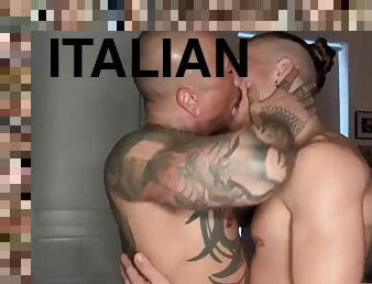 Damian Dragon Passionately Fucks Italian Bottom Kosta Viking