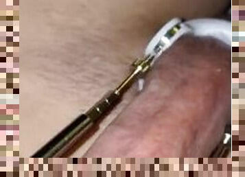 Stroking dick new penis extender