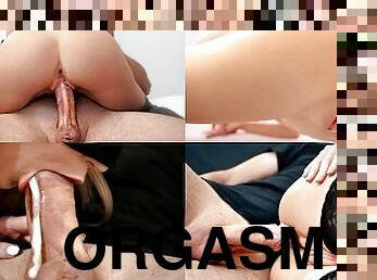 MEGA ORGASM COMPILATION - Try Not To Cum Challenge (Quick Cut NO MUSIC)