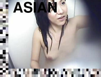 asiatisk, bading, offentlig, japansk, kamera, strand, spionering, voyeur, dusj, skjult