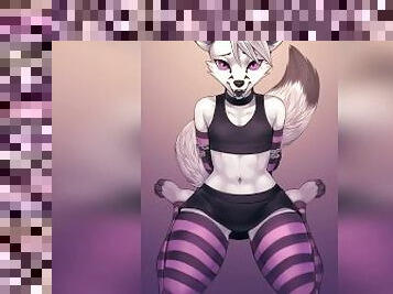 [Time To Fap] Sexy Furry Femboy Solo Slideshow #1