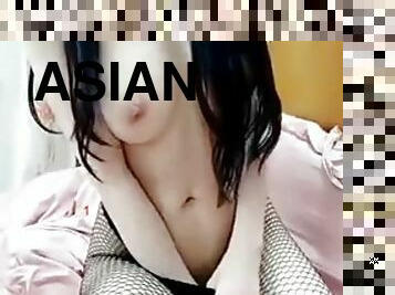 Asian amateur model with big boobs gets fucked