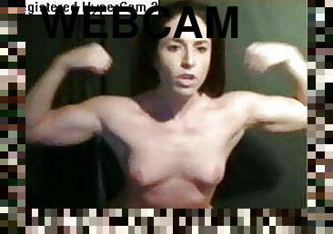 webcam, musclé