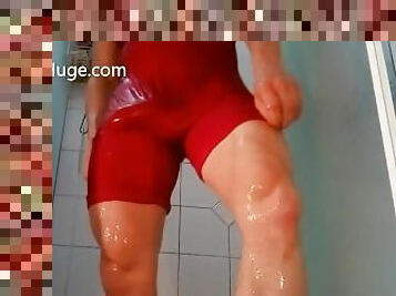 bañando, polla-enorme, gay, estrella-del-porno, lucha-libre, fetichista, ducha, a-solas, musculada, húmedo