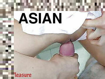 asiatisk, røv, far, fisse-pussy, skolepige, amatør, teenager, japans, babysitter, upskirt