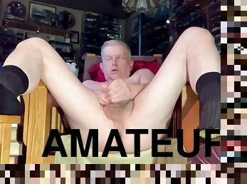 papa, masturbation, vieux, amateur, ejaculation-sur-le-corps, gay, pieds, jeune-18, plus-agée, bout-a-bout