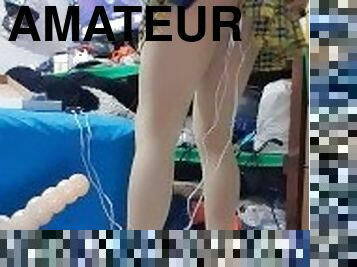 mastürbasyon-masturbation, amatör, anal, yapay-erkeklik-organı, fetiş, tek-kişilik