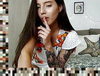 mastubasi, tua, orgasme, kurus, remaja, latina, 18-tahun, webcam, manis-sweet, manis