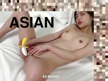 asia, mastubasi, vagina-pussy, amatir, mainan, kaki, pertama-kali, cantik, seorang-diri