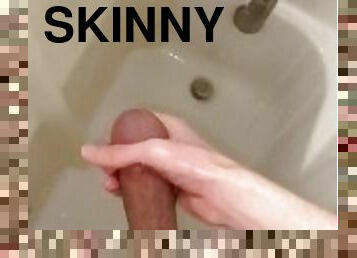 bading, svær, skinny, stor-pikk, tenåring, homofil, japansk, handjob, dusj, twink