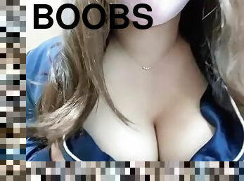 big boobs girl make you cum before going to bed