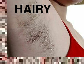 Hairy Armpits Closeup