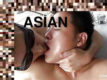 Hunk asian gay