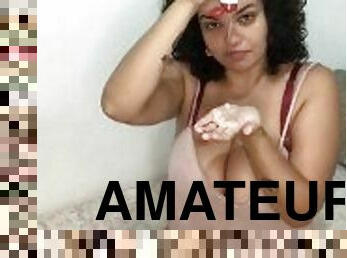 tetas-grandes, masturbación, amateur, juguete, regordeta, brasil, regordeta-chubby