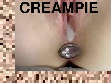 pappa, svær, pussy, kone, amatør, creampie, bdsm, ludder, pov, cum