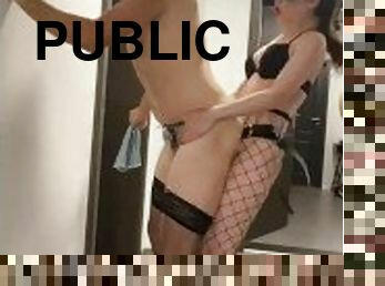 public, gode-ceinture, anal, esclave, salope, humiliation