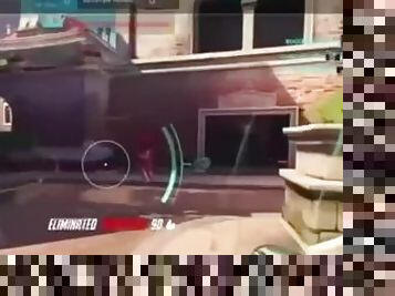 Overwatch Watch DVA fuck a whole team