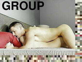 orgie, anal, gigantisk-kuk, gay, gruppsex