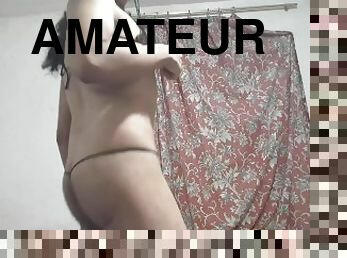 amateur, webcam, danse, petite, réalité, bite, petits-seins