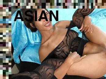 asiatisk, doggy, skinny, anal, blowjob, cumshot, stor-pikk, tenåring, hardcore, strømper-stockings