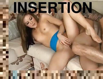 Frisky chick loves cock insertion