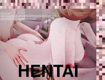 Lisa A Sobriquet Under Shade Genshin Impact 3D HENTAI Animation Shortver