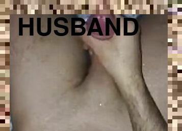 Husband home alone