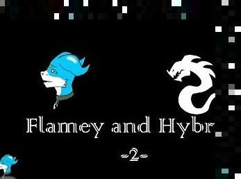 Dragon Hybrid and Flamedramon GAY 2