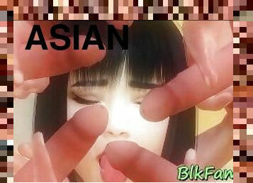 Dick Faced Asian milf
