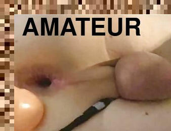 fitta-pussy, amatör, anal, leksak, pov, dildo, ensam, saftig