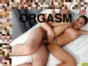 orgasme, anal, berkulit-hitam, penis-besar, sudut-pandang, berambut-cokelat