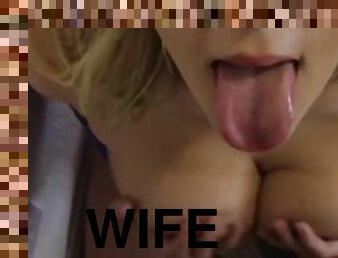 store-pupper, pappa, kone, blowjob, cumshot, milf, deepthroat, compilation, svelging, cum