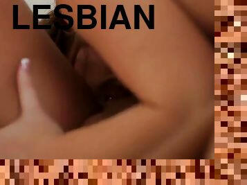 Naughty teens make your dick hard with a lesbiab scene